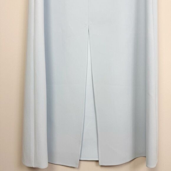 LAFAYETTE 148 | NEW Aerial Blue High Waisted Silk Blend Maxi Skirt Women’s 0 - Picture 11 of 16